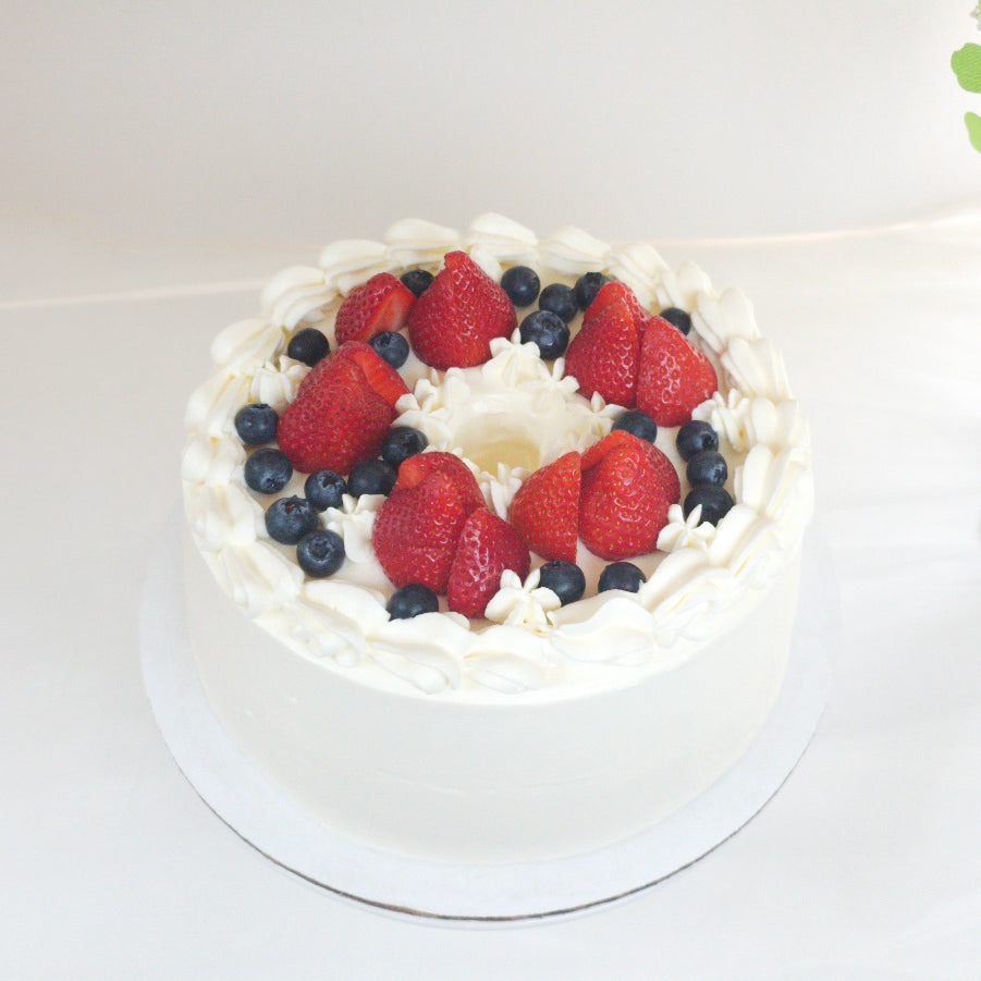 Strawberry Bliss Chiffon Cake